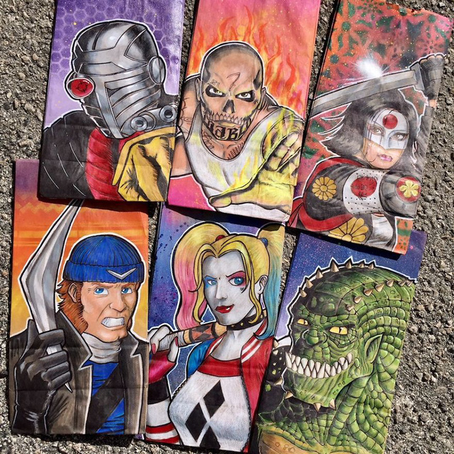 Ông bố trang trí hơn 550 chiếc túi đựng đồ ăn sáng cho con trong suốt 4 năm trời