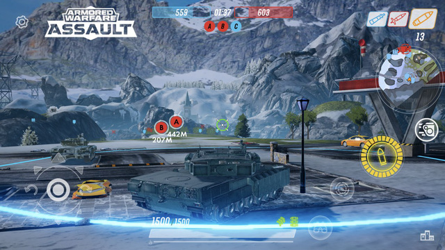 Game bắn xe tăng đồ họa siêu đẹp Armored Warfare: Assault mở cửa đăng kí sớm