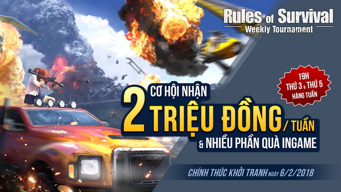 Rules of Survival: Top 1 giải đấu ROSM Weekly Tournament tối nay sẽ vào tay ai?