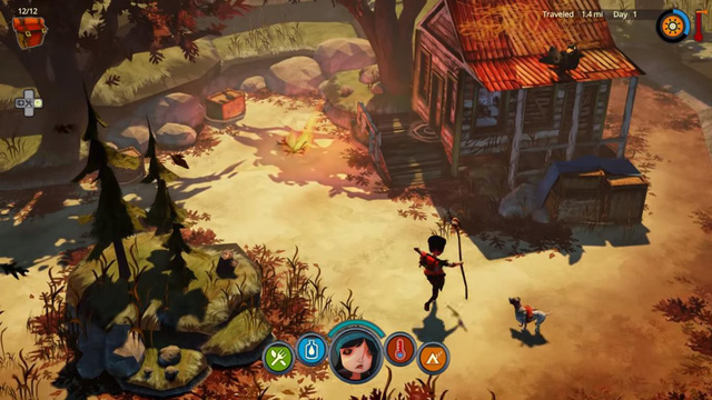 Flame in the flood, cuộc phiêu lưu kỳ thú của cô bé Scout cùng chú cún cưng trung thành của mình