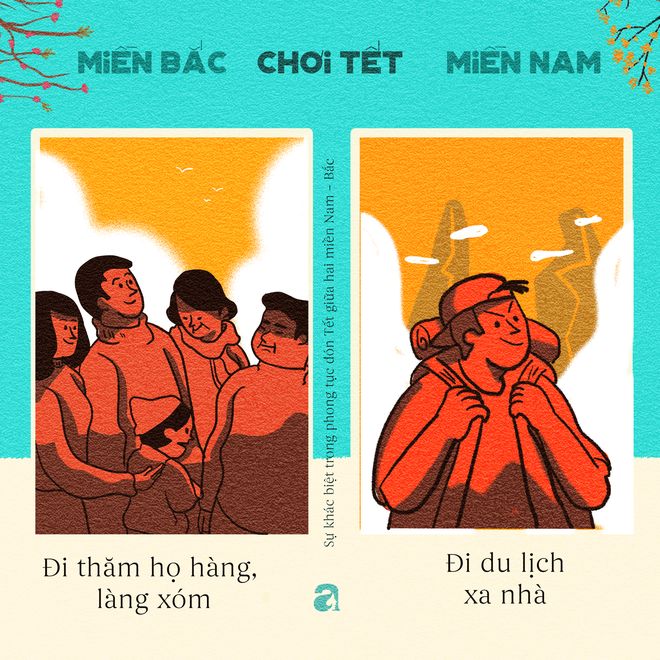 Những điểm khác biệt cực thú vị giữa Tết ở Sài Gòn và Tết ở Hà Nội