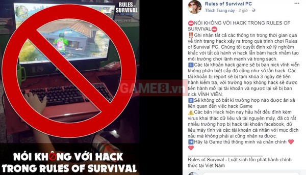 Rules of Survival: Không có chuyện "ân xá ân sủng", VNG quả quyết sẽ MẠNH TAY trong vấn đề hack tới đây