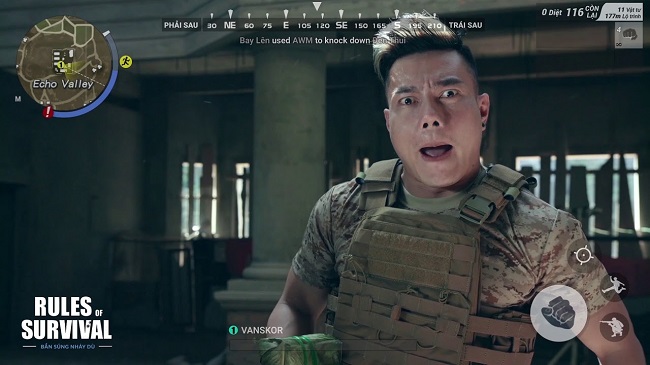 Rules of Survival: Lê Dương Bảo Lâm “tấu hài” với phiên bản ROS đời thực