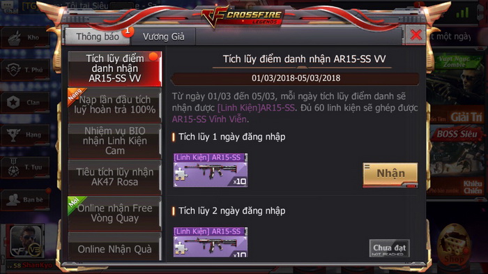 Crossfire Legends chào mừng tháng 3 với hàng loạt quà tặng siêu hot