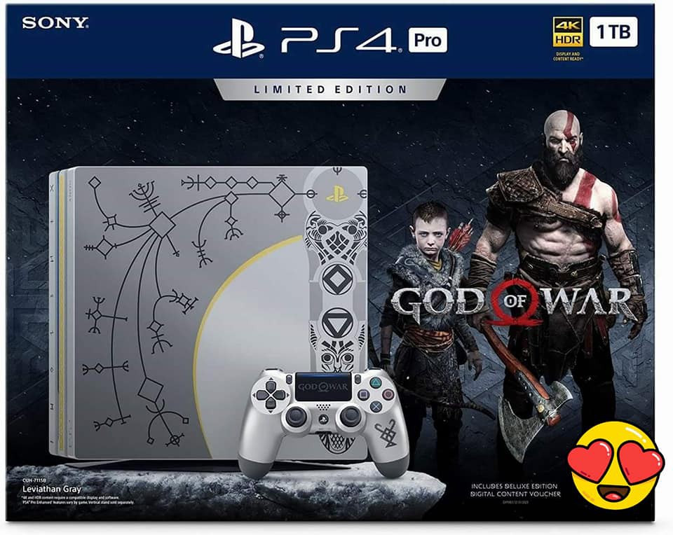 Sony tung ra PS4 God of War phiên bản giới hạn cực đẹp làm người hâm mộ xao xuyến