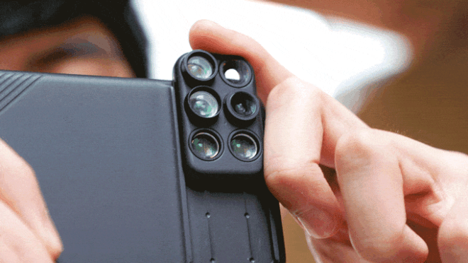 Ống kính mắt nhện dành cho các dòng máy Plus và iPhone X với camera kép