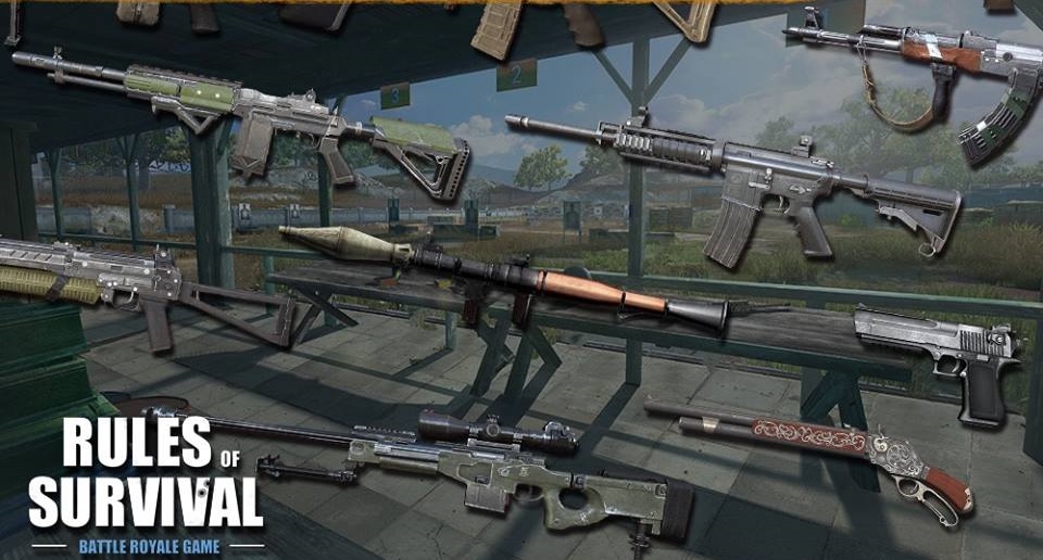 Rules of Survival: Top 5 vũ khí yếu và "phế" nhất mà game thủ cần tránh sử dụng