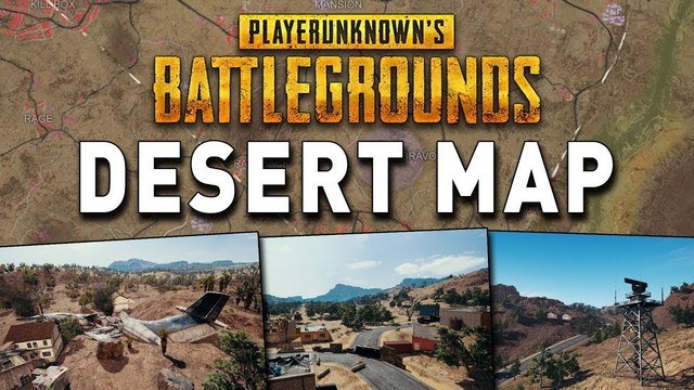 PUBG Mobile chuẩn bị được Tencent cho ra mắt BẢN ĐỒ SA MẠC