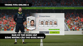 Khác hẳn FIFA Online 3, FIFA Online 4 cho phép đập thẻ bằng nhiều cầu thủ khác nhau