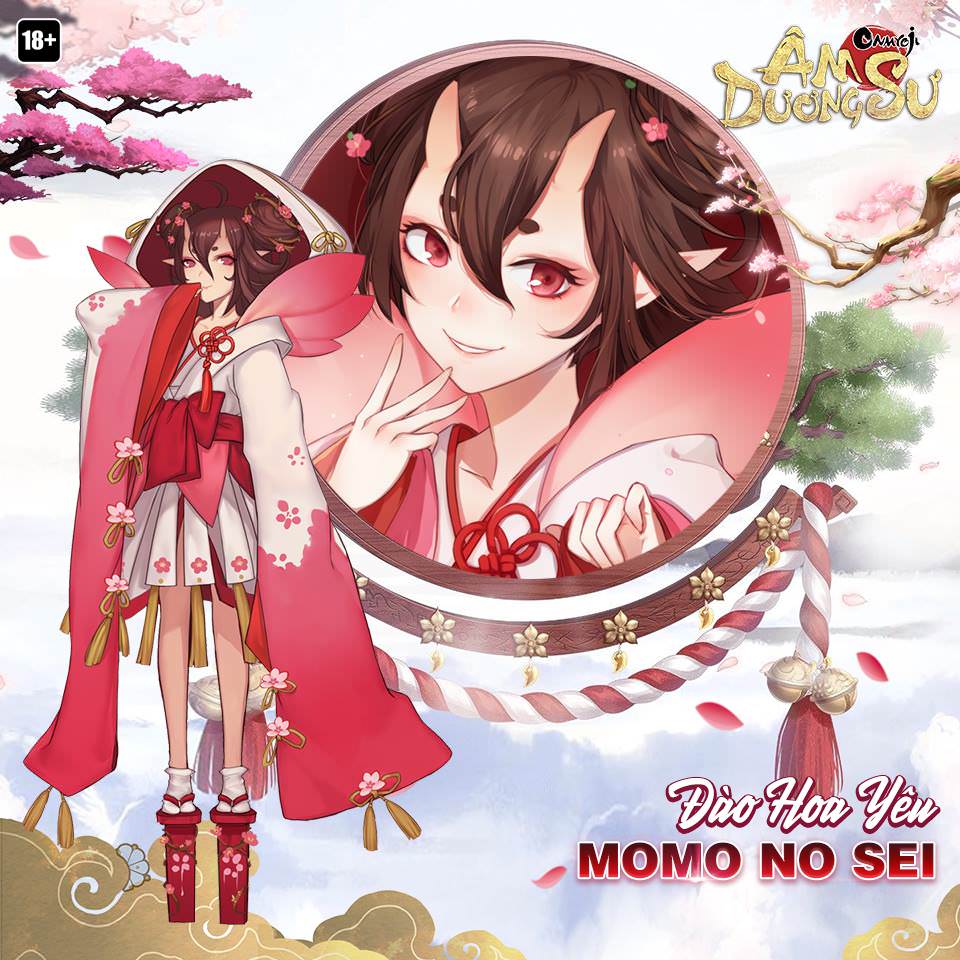 Âm Dương Sư: hướng dẫn chi tiết cách chơi và ngự hồn cho Momo no Sei Đào Hoa Yêu