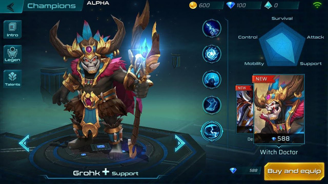 Phiên bản MOBA của tựa game Paladins trên điện thoại di động đã mở cửa thử nghiệm