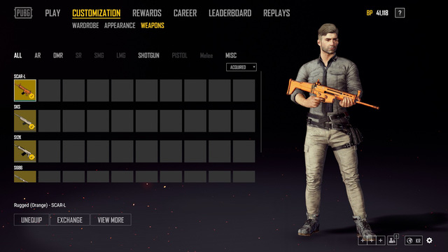 PUBG cập nhật skin súng mới trong cả hai hòm Miễn phí và Trả phí
