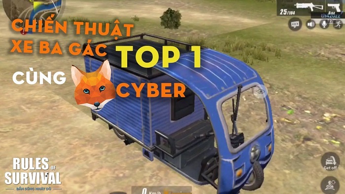 Rules of Survival: Kinh nghiệm "chinh chiến" đạt top 1 từ Cáo Cyper