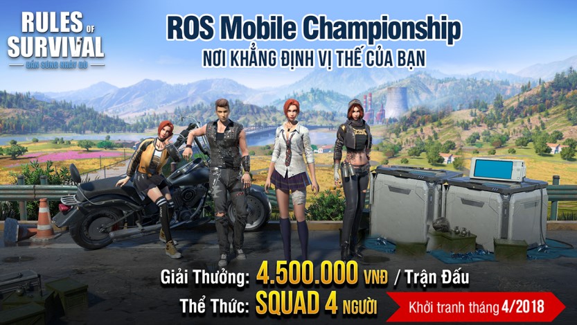 Cáo Cyber cùng ABCT36 Gaming tổ chức ROS Mobile Championship khởi tranh ngay tháng 4