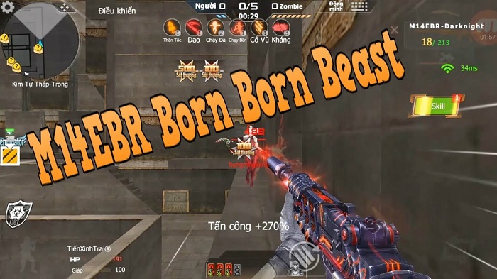 CFL - Cùng khám phá M14EBR - Born Beast, AK-47 - Earl và USP Earl với Tiến Xinh Trai & Ân ST