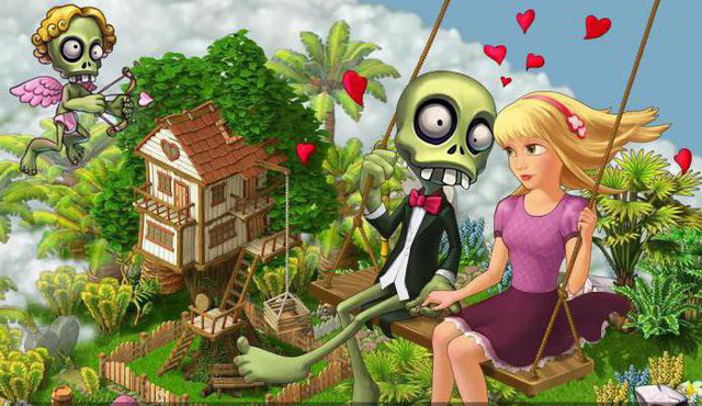 Cùng zombie "chăn rau" cực vui nhộn với tựa game Zombie Castaways