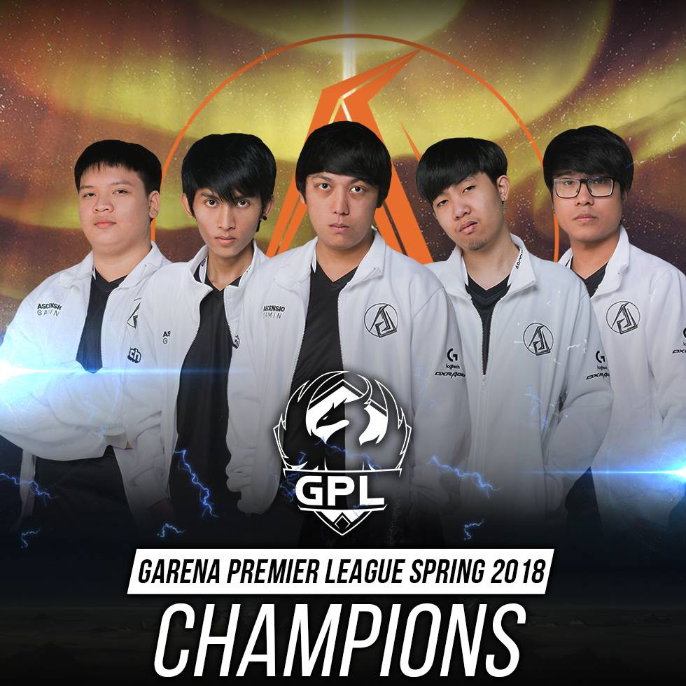 LMHT: Đội tuyển mạnh nhất Thái Lan vô địch GPL Mùa Xuân 2018