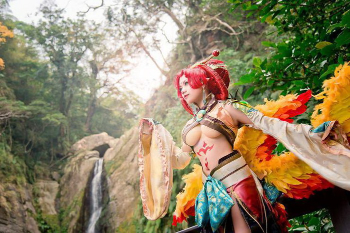 Âm Dương Sư: Tổng hợp các cosplay Hououka gợi cảm bỏng cả mắt