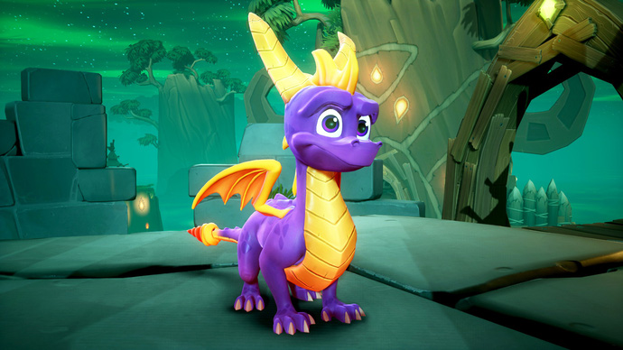 Sau 20 năm thì chú rồng huyền thoại Spyro the Dragon sẽ lần đầu tiên đặt chân lên PS4