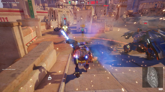 Blazing Core: Warmaster - Điều khiển robot bắn nhau chí chóe cực vui