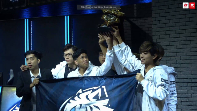 Chiến thắng GAM trong trận chung kết nghẹt thở nhất lịch sử Liên Minh Huyền Thoại Việt Nam EVOS trở thành Tân Vương của LMHT Việt Nam