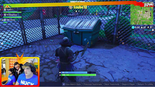 Logan Paul chuyển qua Twitch, trở thành streamer chơi Fortnite