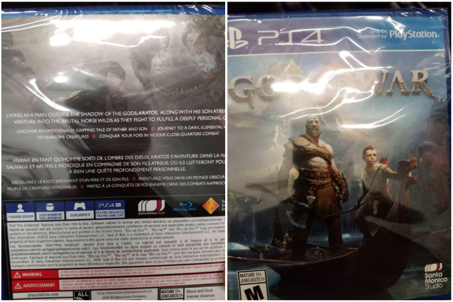 Bìa đĩa game God of War 4 bất ngờ được chia sẻ trước khi ra mắt 2 tuần