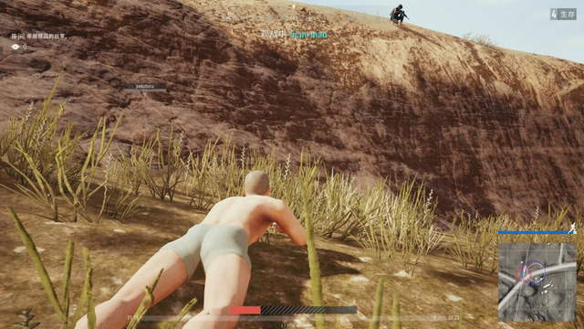 PUBG: Xuất hiện anh chàng "5cm" không thèm đi giết người mà chỉ núp lùm thôi