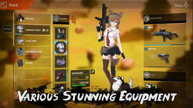 Zgirls II-Last One - Hóa thân thành hot girl Anime trong cuộc chiến sinh tồn chống lại zombie