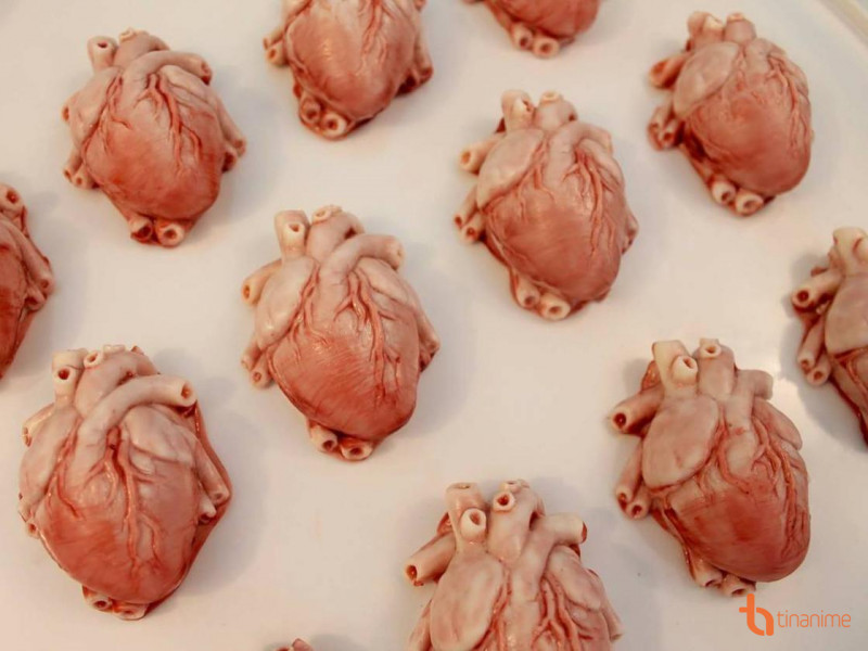 Rớt tim với những chiếc bánh Gato có hình nội tạng người đầy máu me