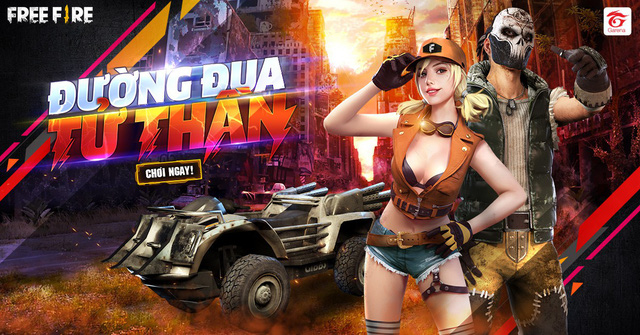 Garena Free Fire - Cập nhật mới giúp người đua xe bắn súng với tên gọi Đường Đua Tử Thần