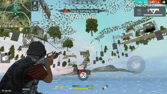 Free Fire xuất hiện bug lạ khi cho 2 chiếc xe đa năng choảng nhau