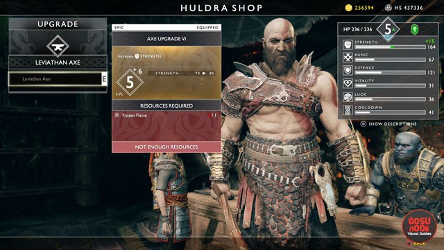 God of War 4- Hướng dẫn lấy toàn bộ Frozen Flame trong game