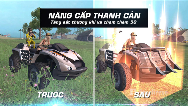 Free Fire: Chế độ Đua Xe Bắn Súng và các mẹo nhỏ quan trọng để chiến thắng
