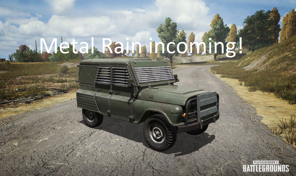 [PUBG] Event tuần này sẽ mang tên Metal Rain với chiếc UAZ bọc thép đặc trưng