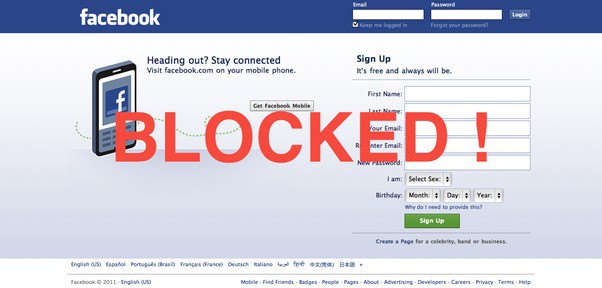 Chính phủ Nga dọa sẽ chặn Facebook nêu không tuân thủ các điều lệnh ở nước này