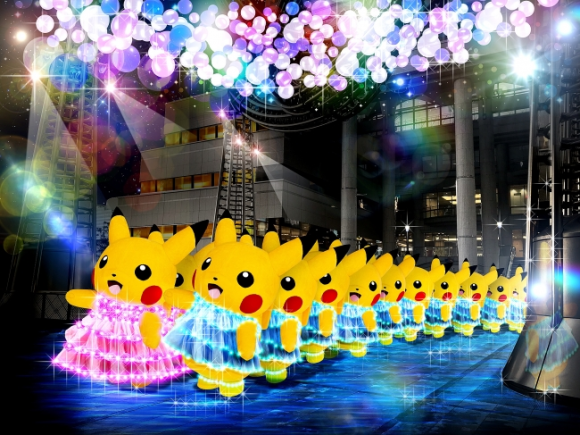 Đội quân Pikachu chuẩn bị hành quân ở Nhật Bản tại Lễ hội Pikachu 2018