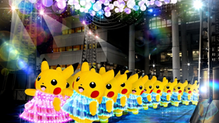 Đội quân Pikachu chuẩn bị hành quân ở Nhật Bản tại Lễ hội Pikachu 2018