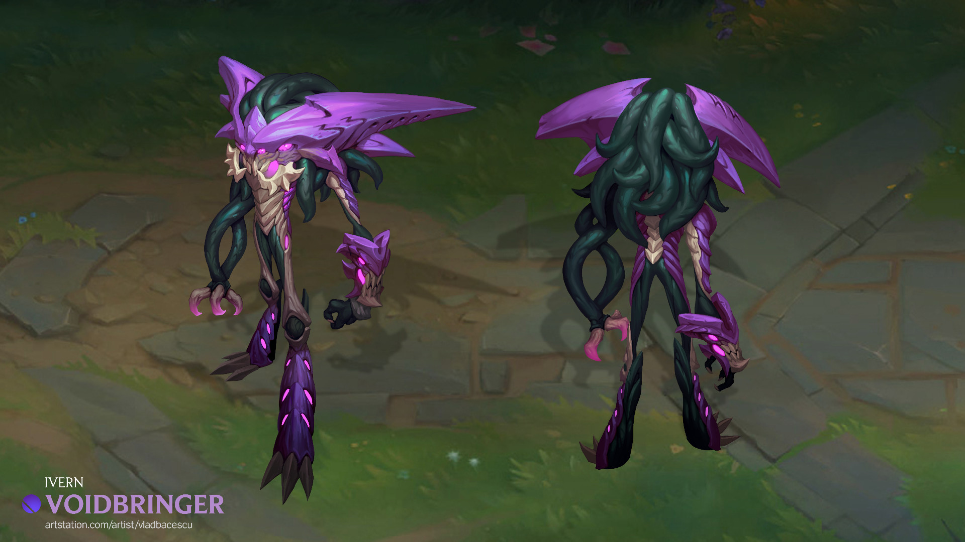 LMHT - Ý tưởng Skin Ivern Hư không nhìn dữ tợn không thua gì Baron