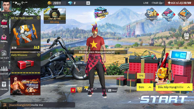 Rules of Survival ra mắt gói trang phục Cờ Đỏ Sao Vàng mang đậm tinh thần dân tộc Việt Nam