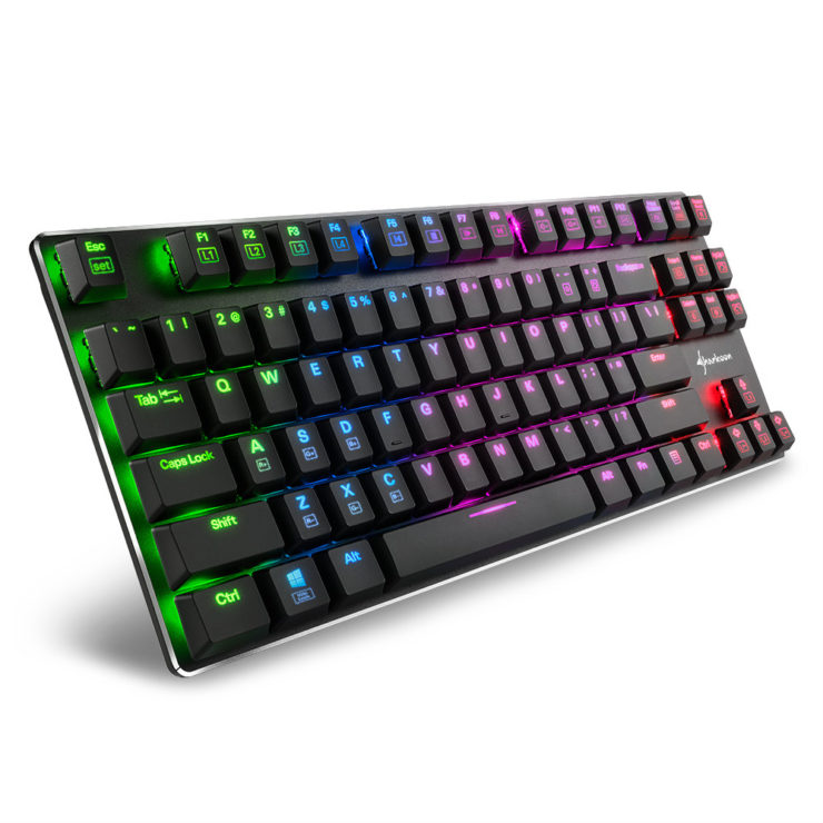 Sharkoon giới thiệu 2 mẫu bàn phím cơ RGB độc đáo