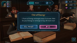 Harry Potter: Hogwarts Mystery - Lấy năng lượng miễn phí như thế nào?