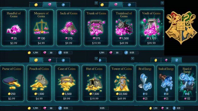 Bị chê hút máu, Harry Potter: Hogwarts Mystery liền giảm giá Kim cương