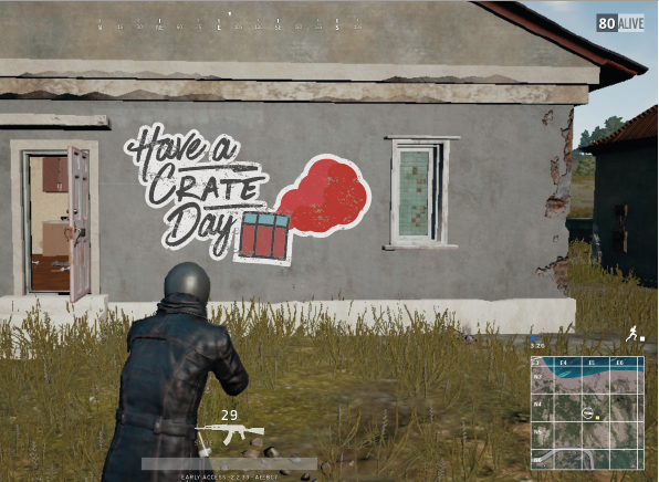 Bạn có thể tìm thấy đủ 26 bức Graffiti trong PUBG như thế này không?