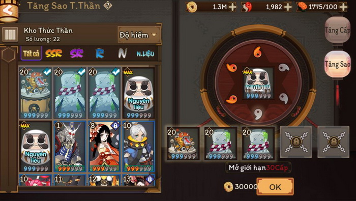 Âm Dương Sư: Hướng dẫn cách farm hột cho Daruma nhanh nhất có thể