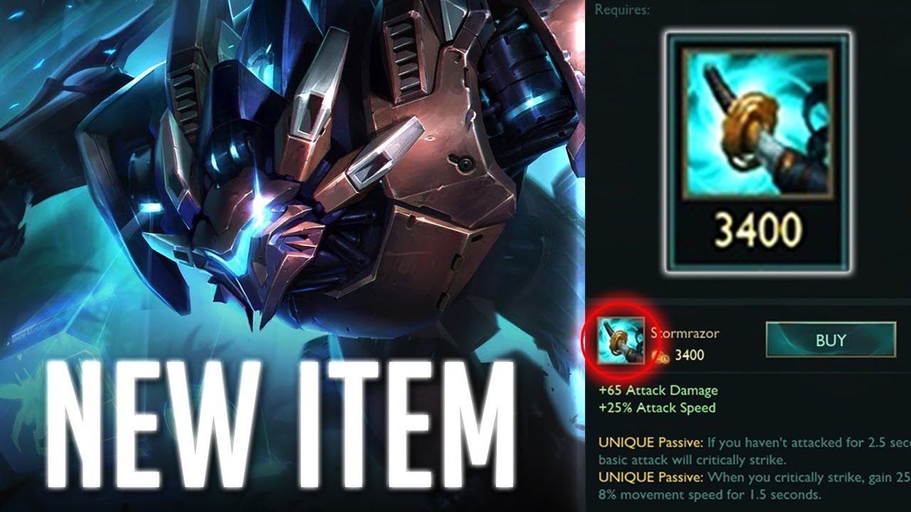 LMHT: bất ngờ với bug khiến người chơi Hack được 100% chí mạng với trang bị Storm Razor