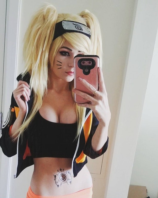Choáng với những bộ cosplay Naruto phiên bản nữ siêu sexy