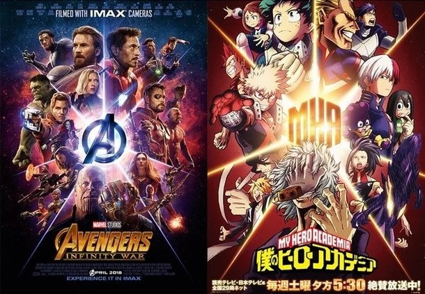 Bạn có biết khi My Hero Academia và Avengers: Infinity War có nhiều điểm tương đồng hơn bạn tưởng