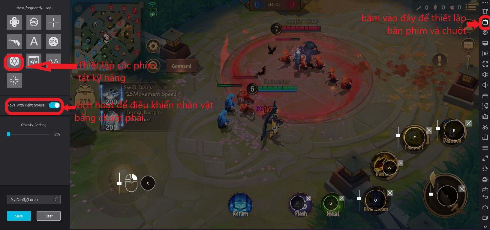 Onmyoji Arena: Hướng dẫn chơi giả lập trên PC bằng chuột và bàn phím cực đơn giản y như đang chơi LMHT