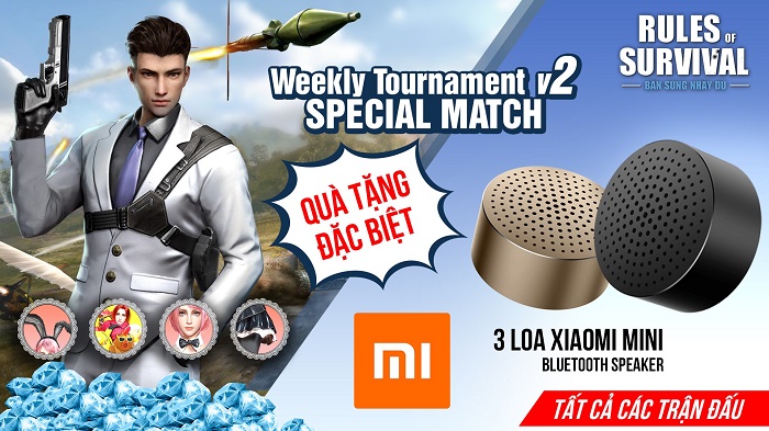 Rinh ngay Loa Xiaomi Mini khi tham chiến ROS Mobile Weekly Tournament tối nay